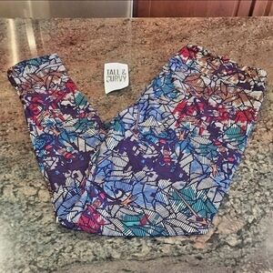 LuLaRoe TC Tall & Curvy Leggings Disney Princess & the Frog Villian Dr. Facilier